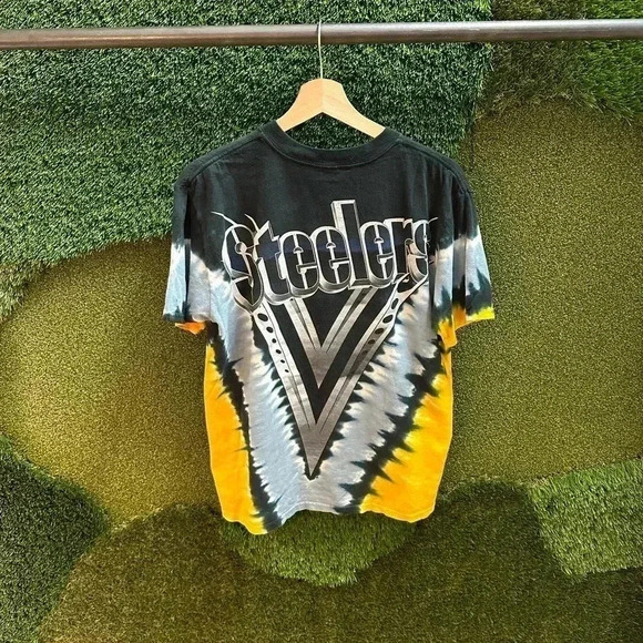 NFL Pittsburgh  Steelers Tye-Dye T-shirt Medium - Picture 2 of 5